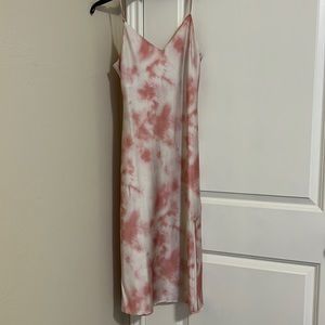 Willow XS pink tie dye dress